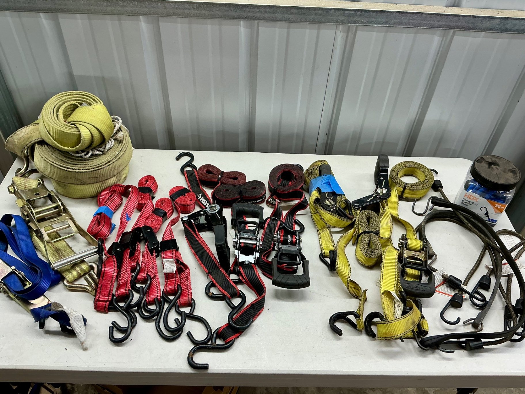 Assorted Ratchet Straps and Tie-Down Webbing - image 1 of 6