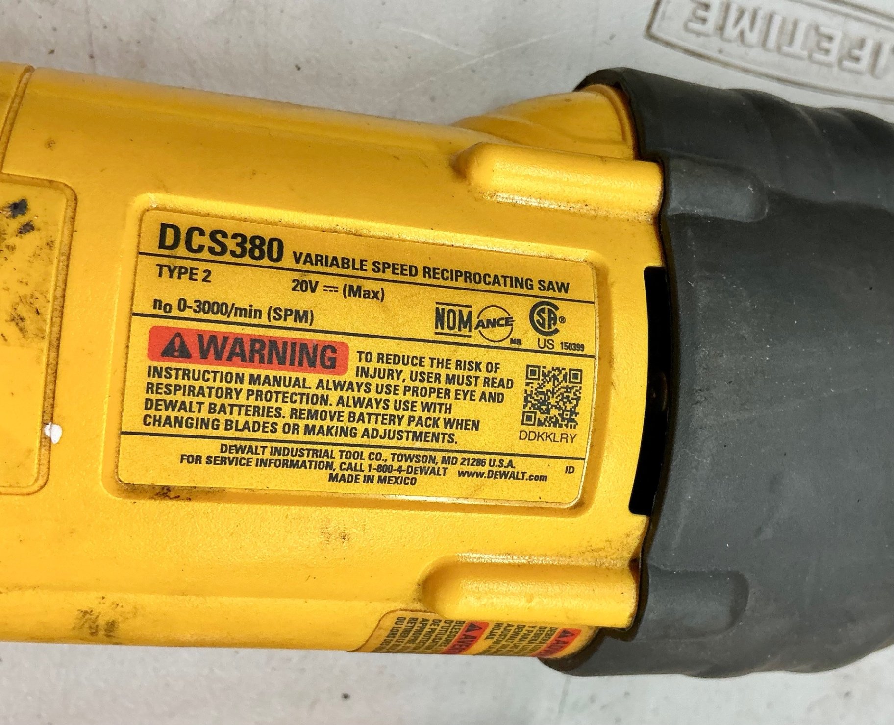 DeWalt 20V Max cordless drill and reciprocating saw kit with batteries and accessories - image 5 of 6