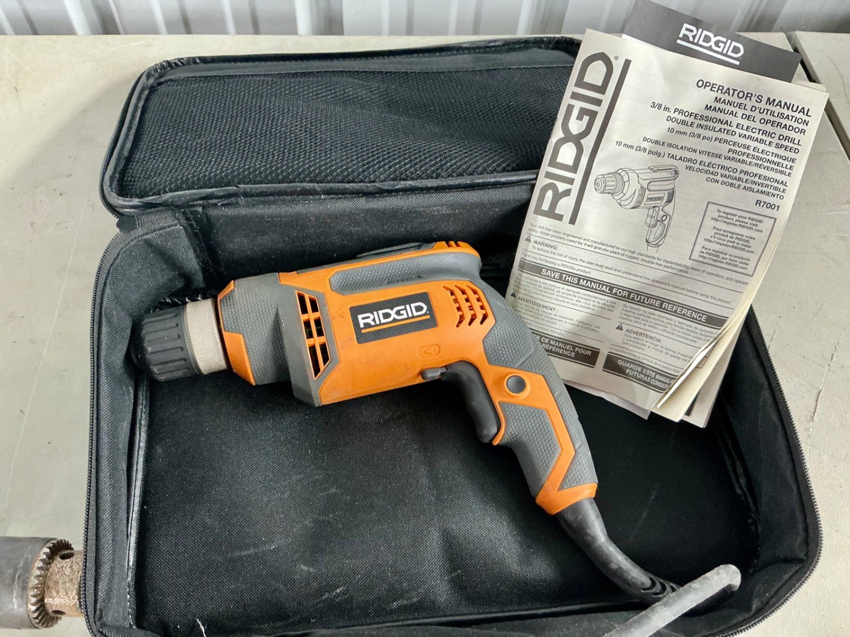 Corded drills with case - image 3 of 4