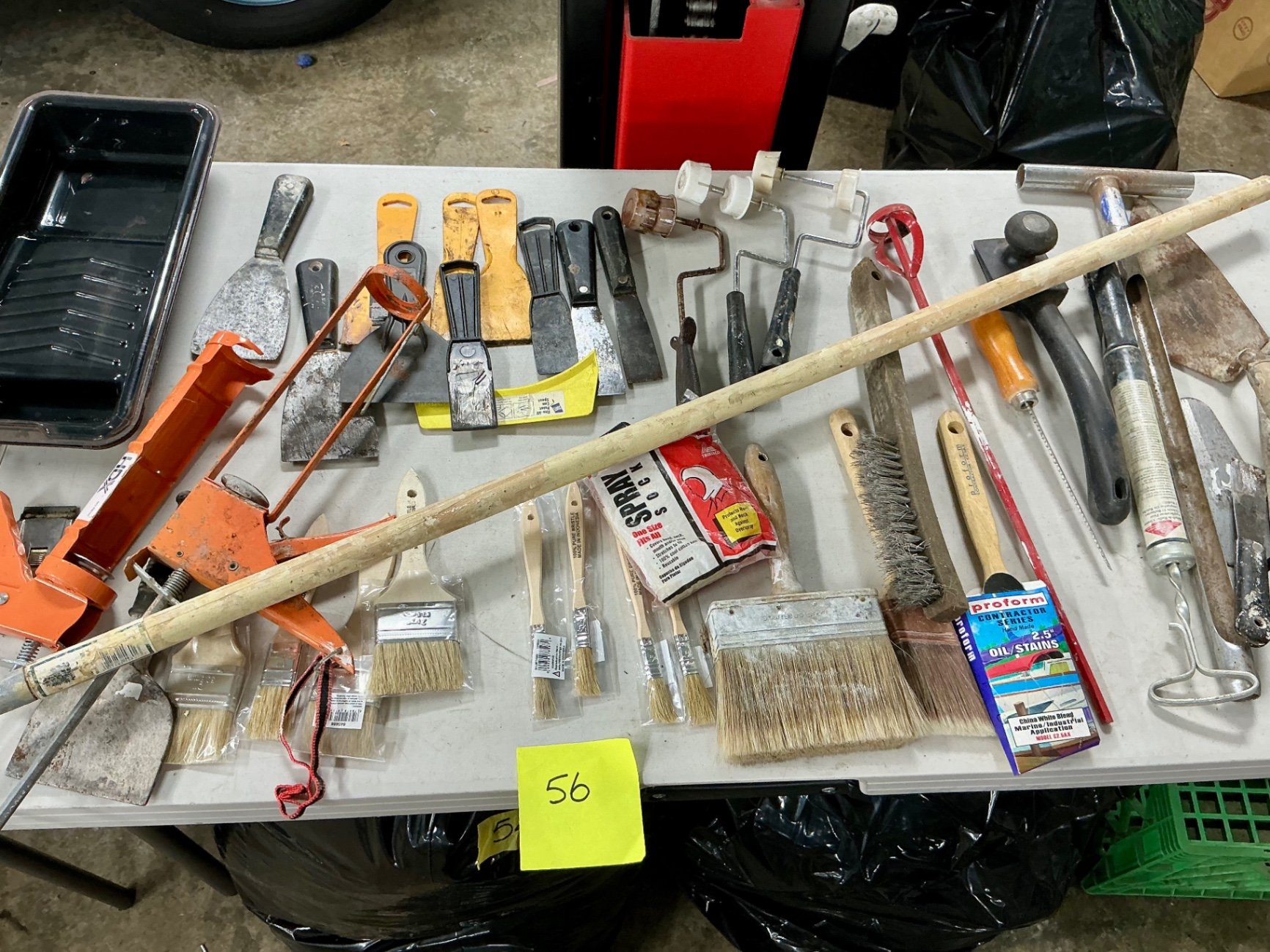 Assorted painting supplies  - image 1 of 4