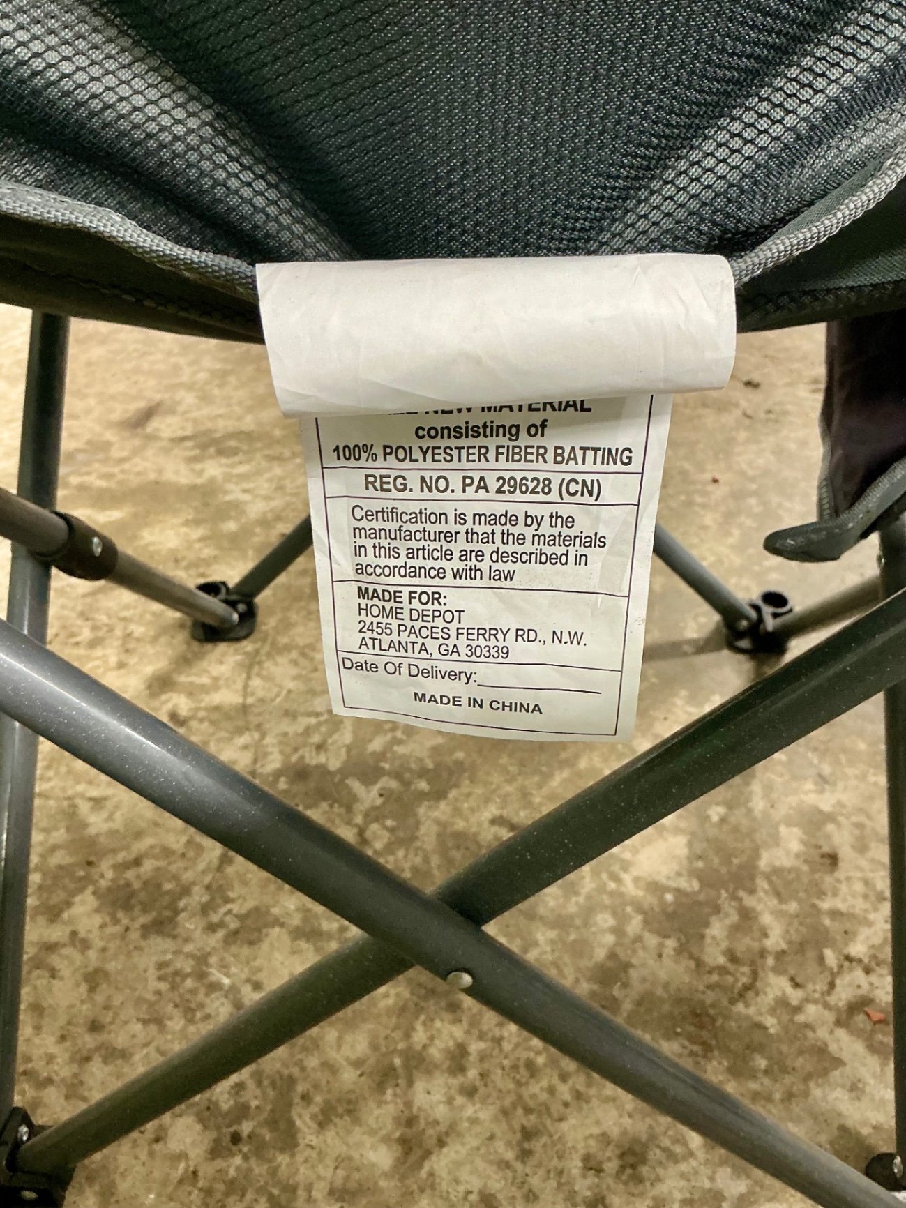 Two folding camping chairs with carry bag - image 4 of 4