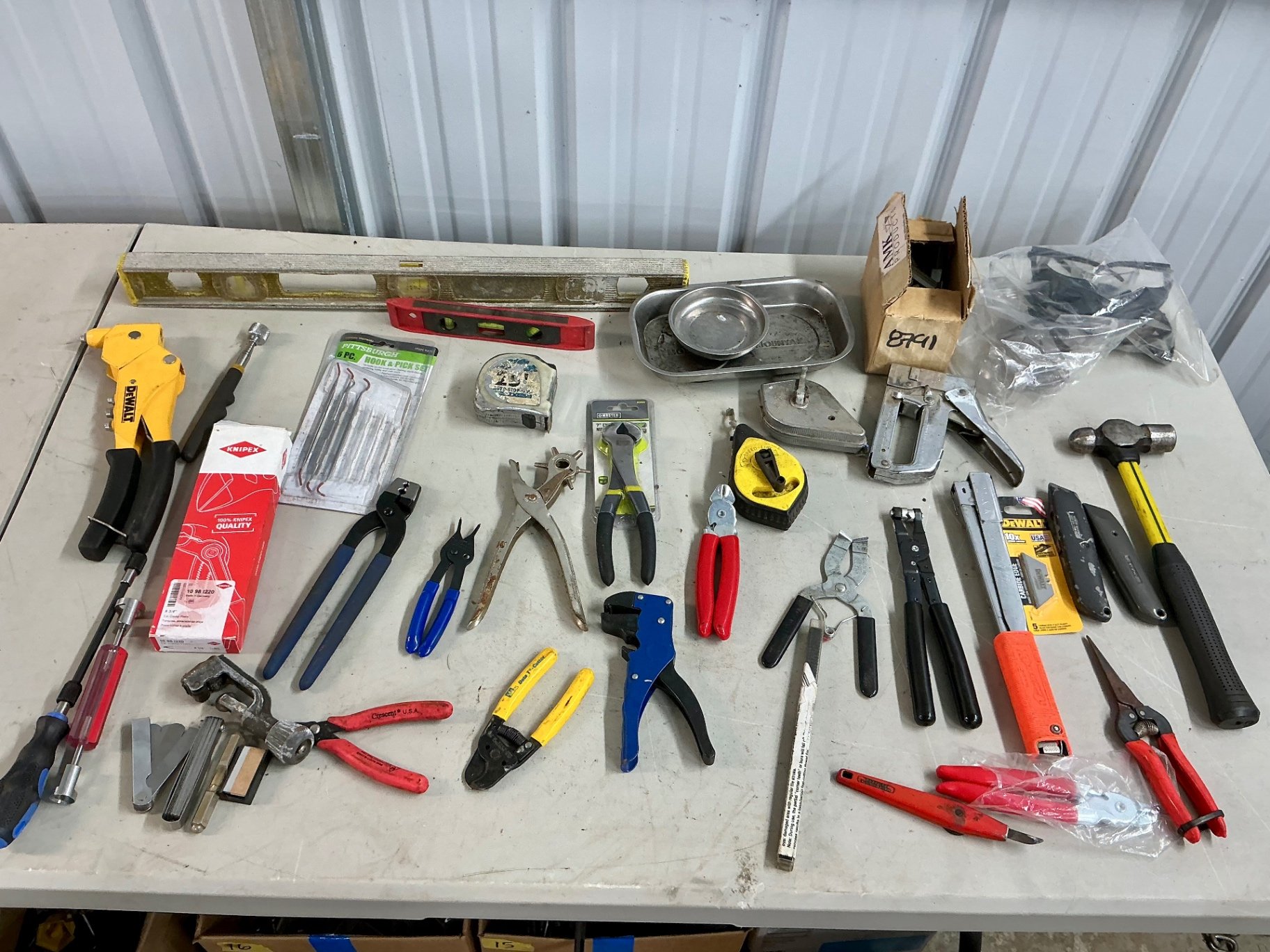 Assorted hand tools and hardware - image 1 of 7