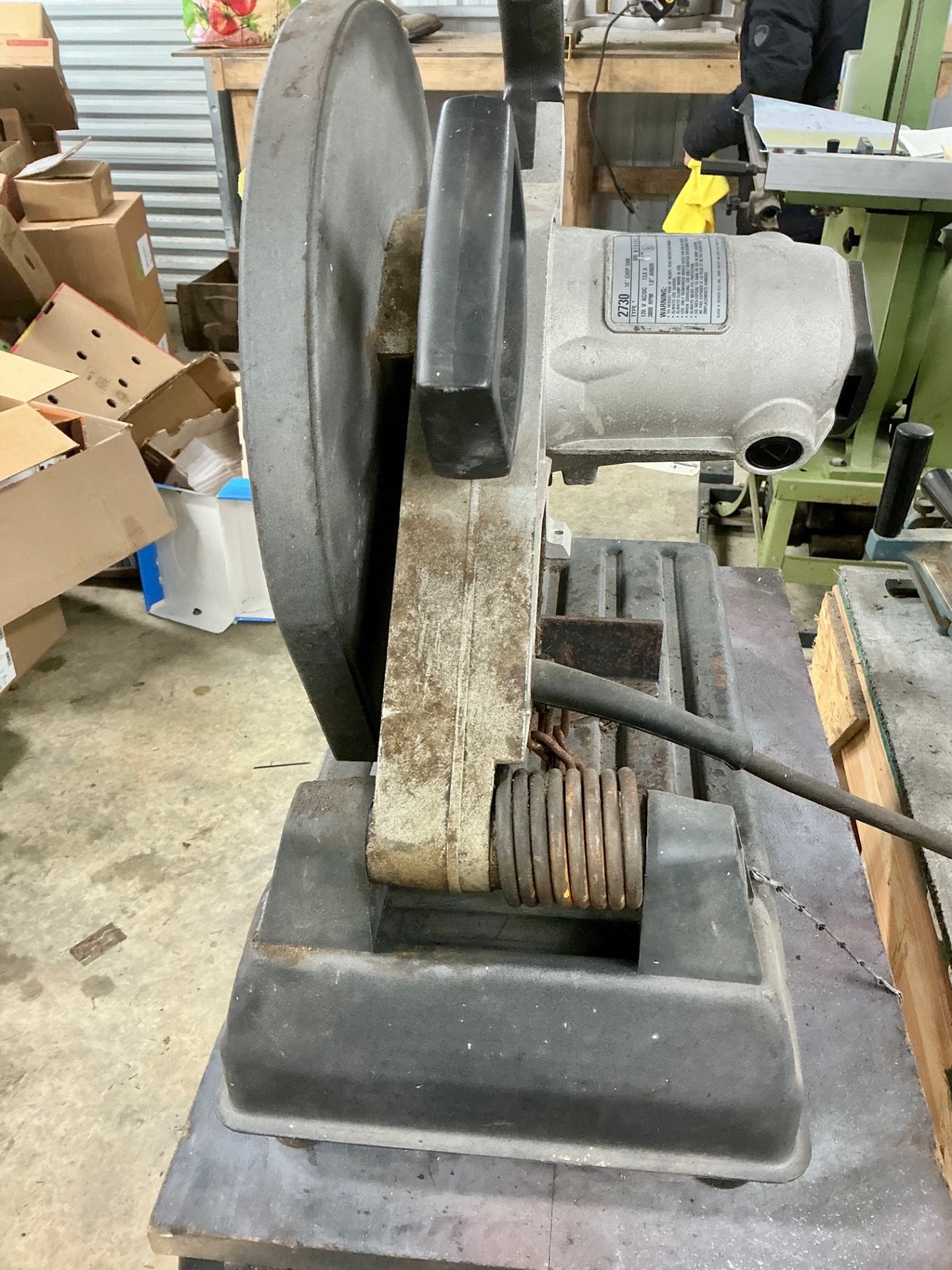 Black & Decker Industrial Heavy Duty 14-Inch Chop Saw on Stand - image 3 of 6