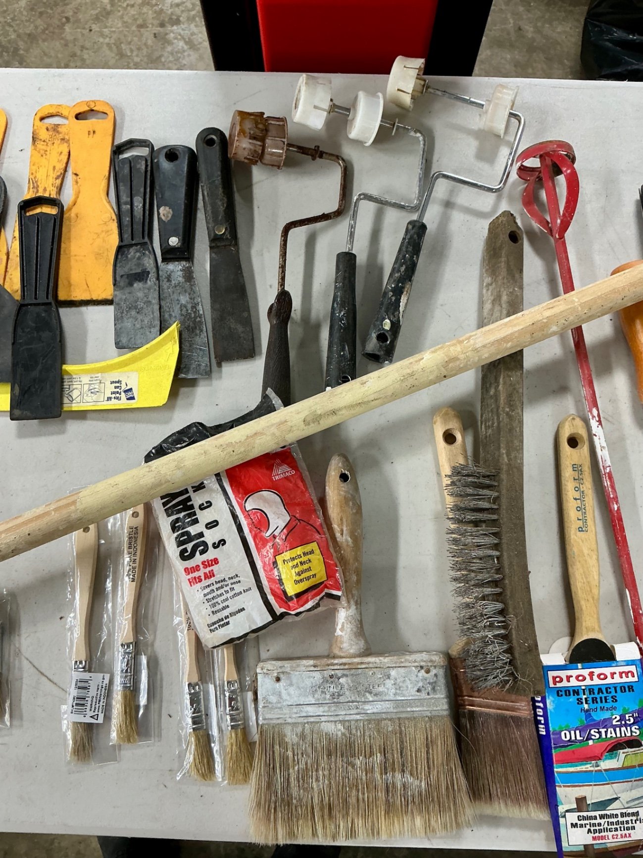 Assorted painting supplies  - image 3 of 4