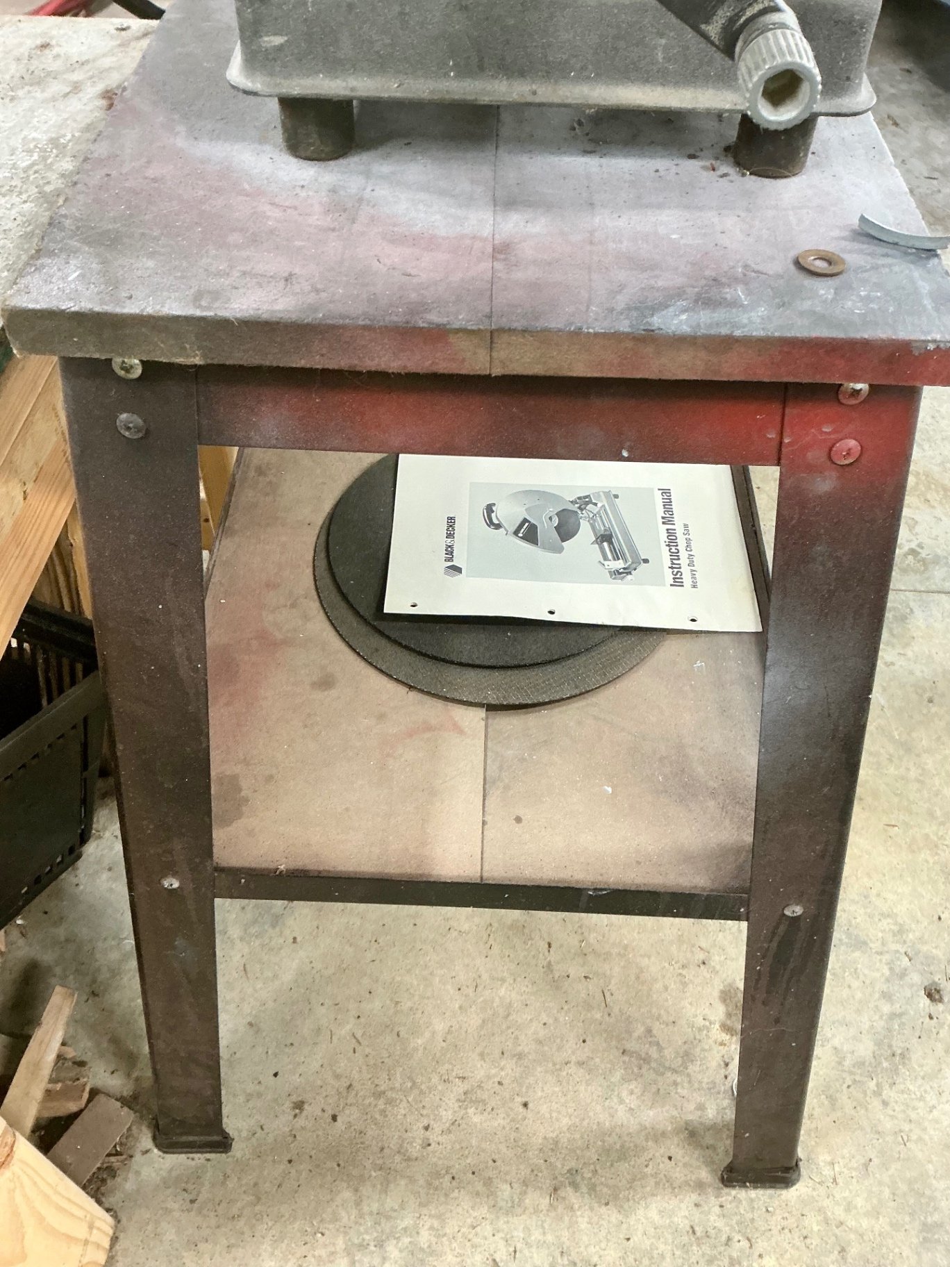 Black & Decker Industrial Heavy Duty 14-Inch Chop Saw on Stand - image 6 of 6