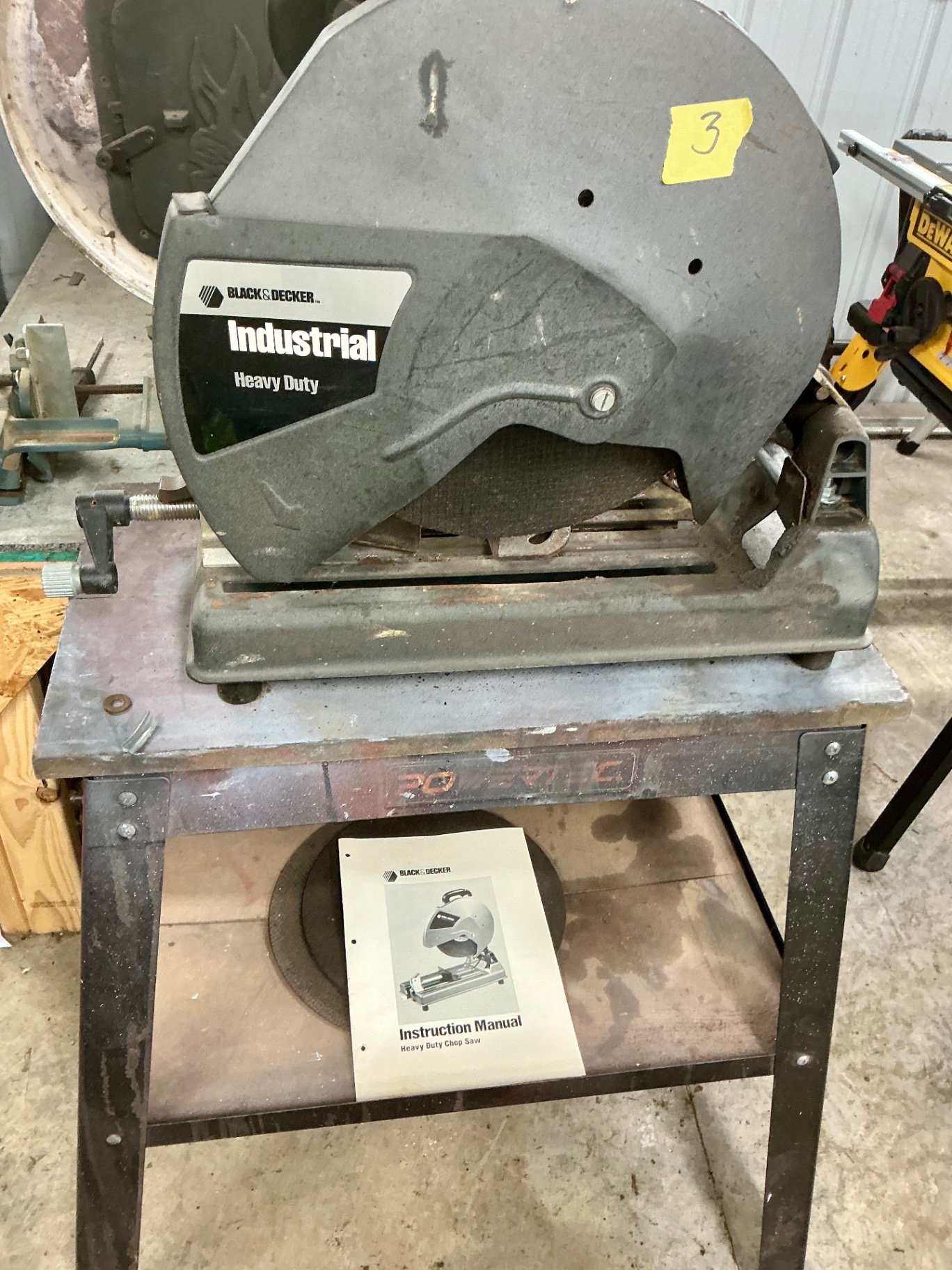 Black & Decker Industrial Heavy Duty 14-Inch Chop Saw on Stand - image 1 of 6