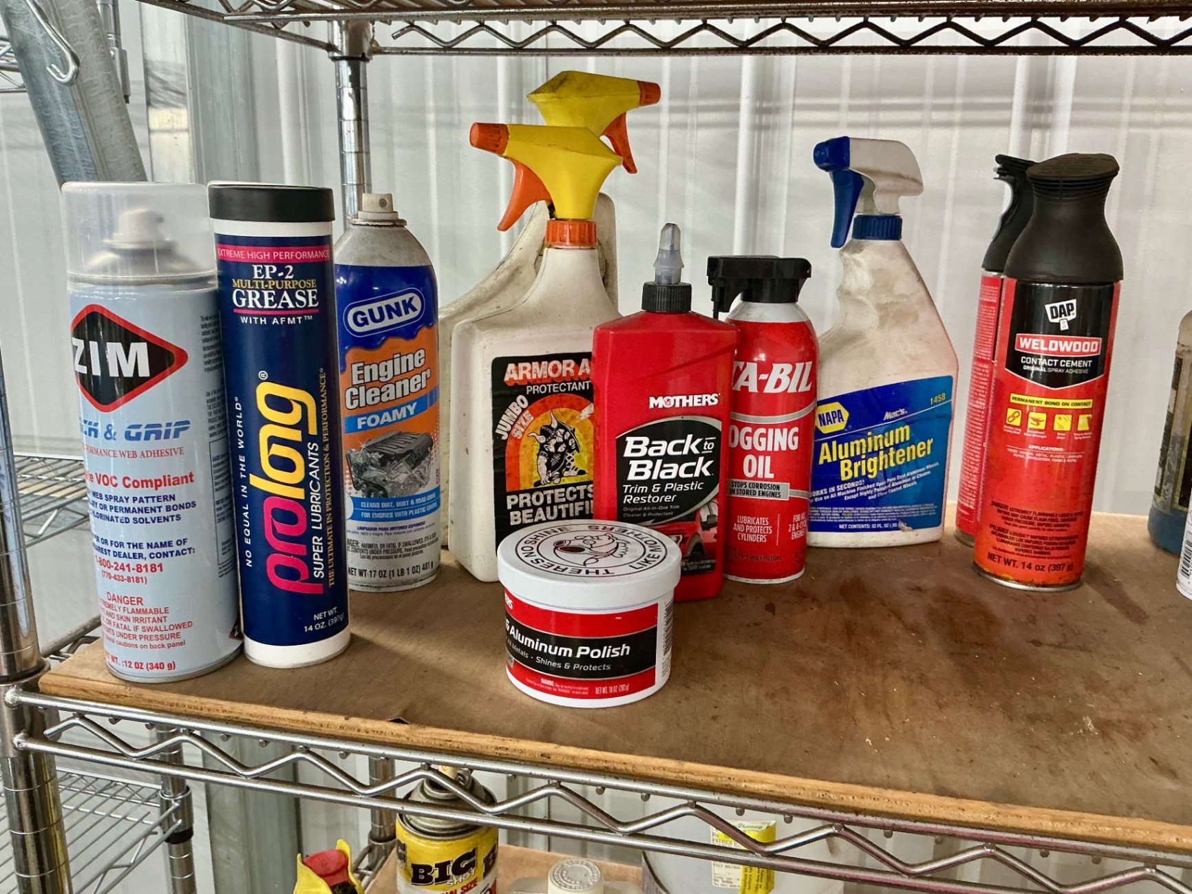 Assorted Garage and Workshop Cleaning and Maintenance Chemicals - image 2 of 5