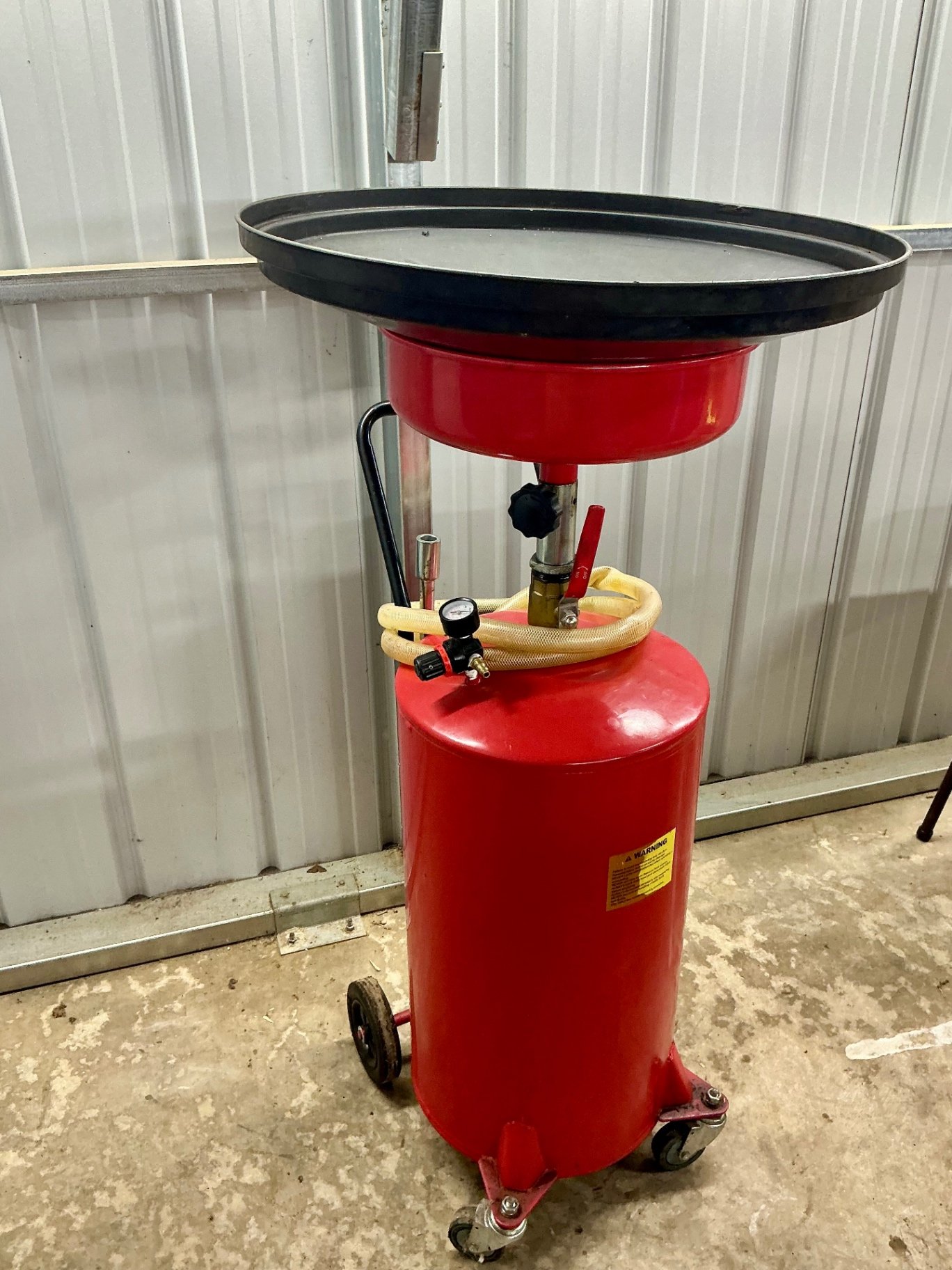 JEGS portable pneumatic waste oil drain tank - image 2 of 4