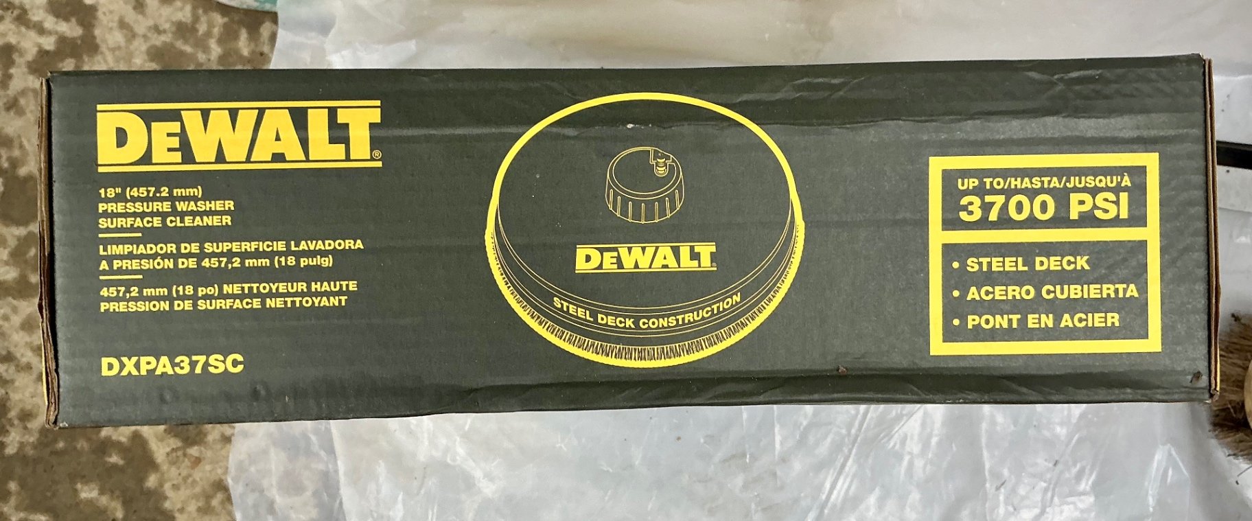 DeWALT 18-Inch Pressure Washer Surface Cleaner and Wet/Dry Vacuum - image 3 of 6