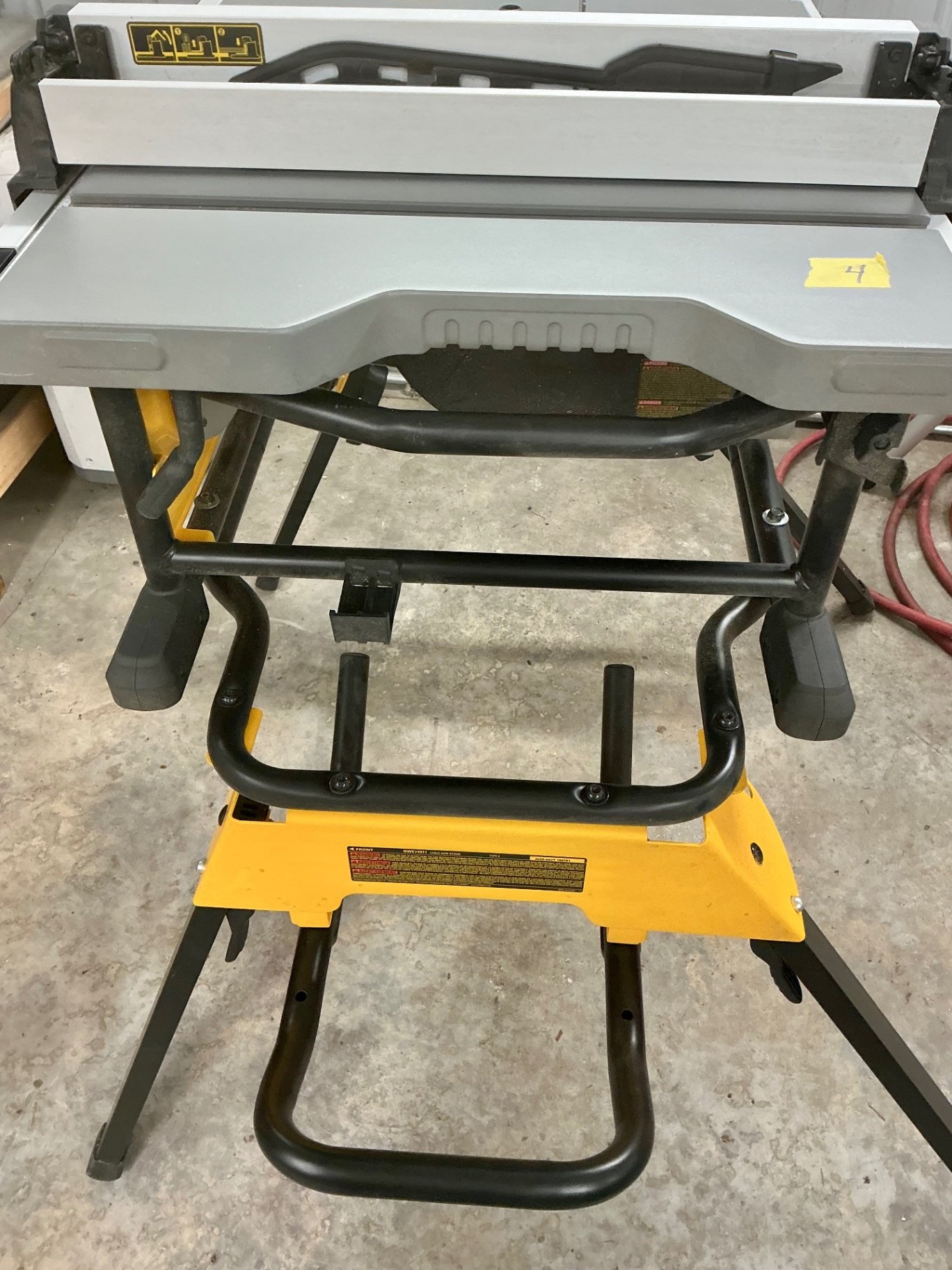 DeWalt DWE7491 10-Inch Portable Table Saw on Stand - image 2 of 5