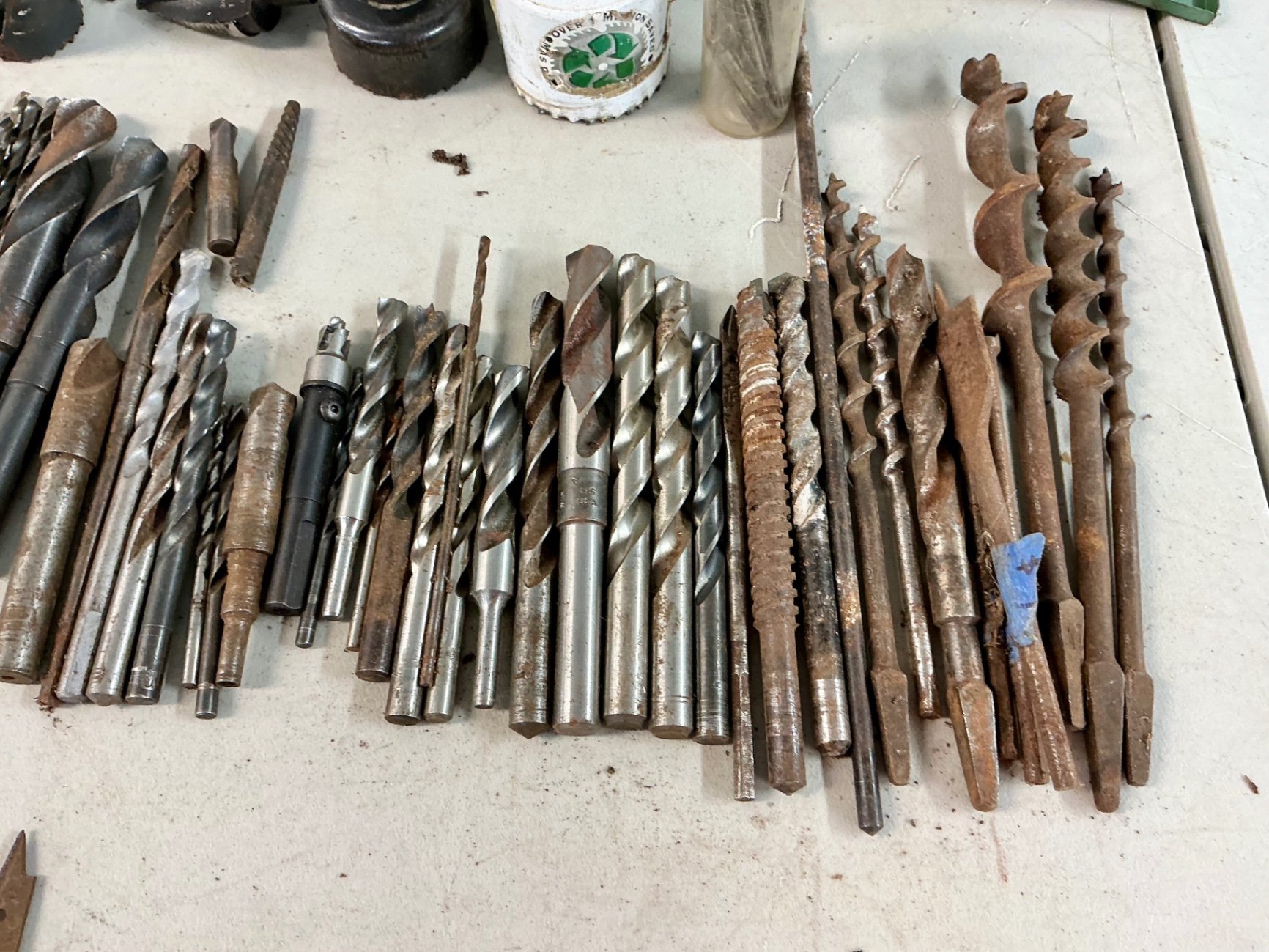 Assorted drill bits and metalworking tools - image 3 of 5
