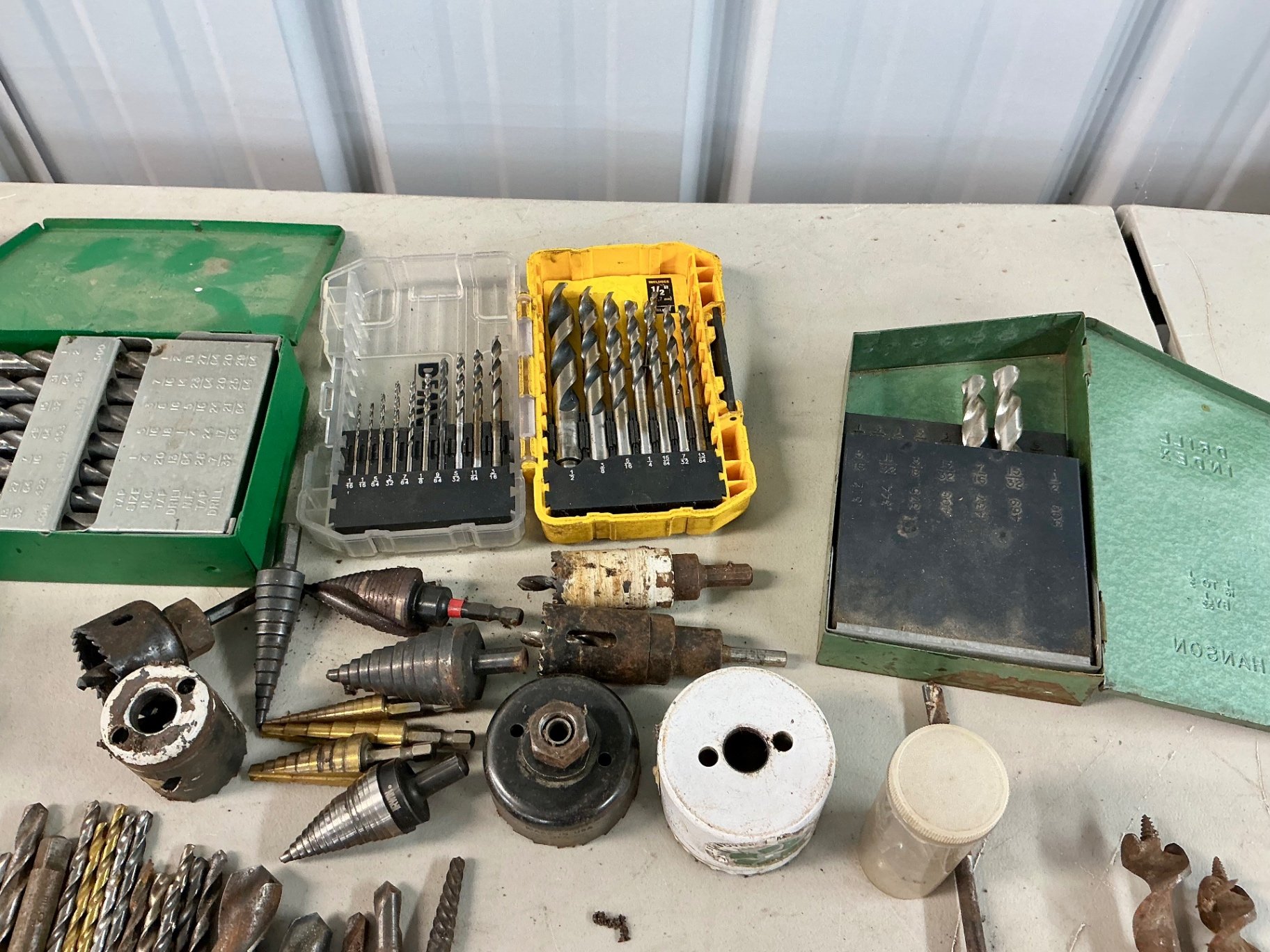 Assorted drill bits and metalworking tools - image 4 of 5