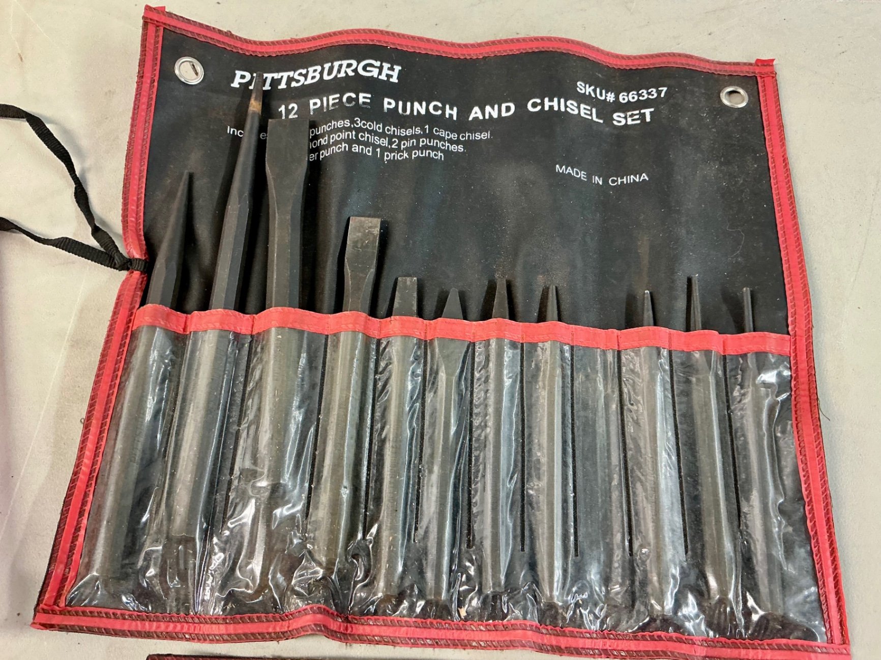 Chisel and punch tool sets. - image 2 of 4