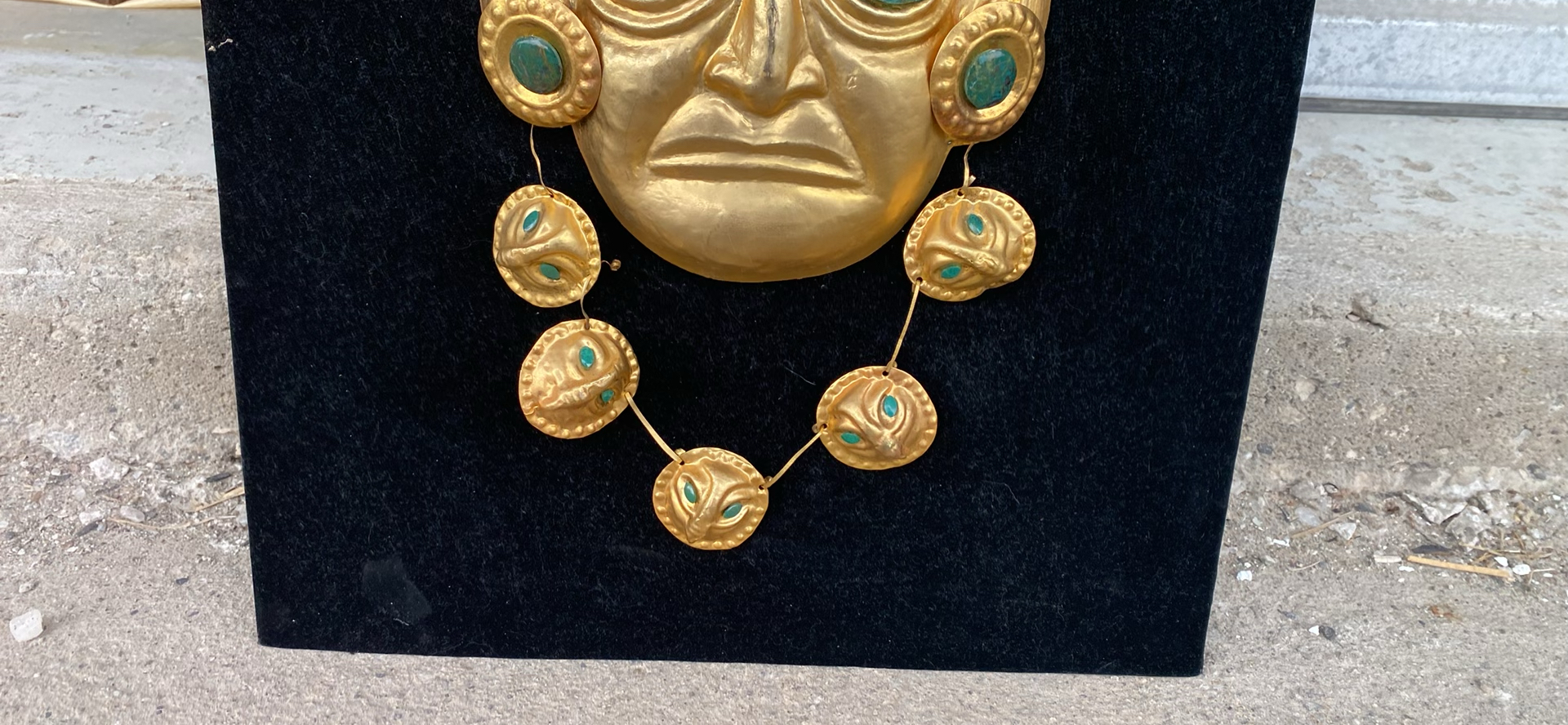 Pre-Columbian Gold Funerary Mask - image 5 of 5