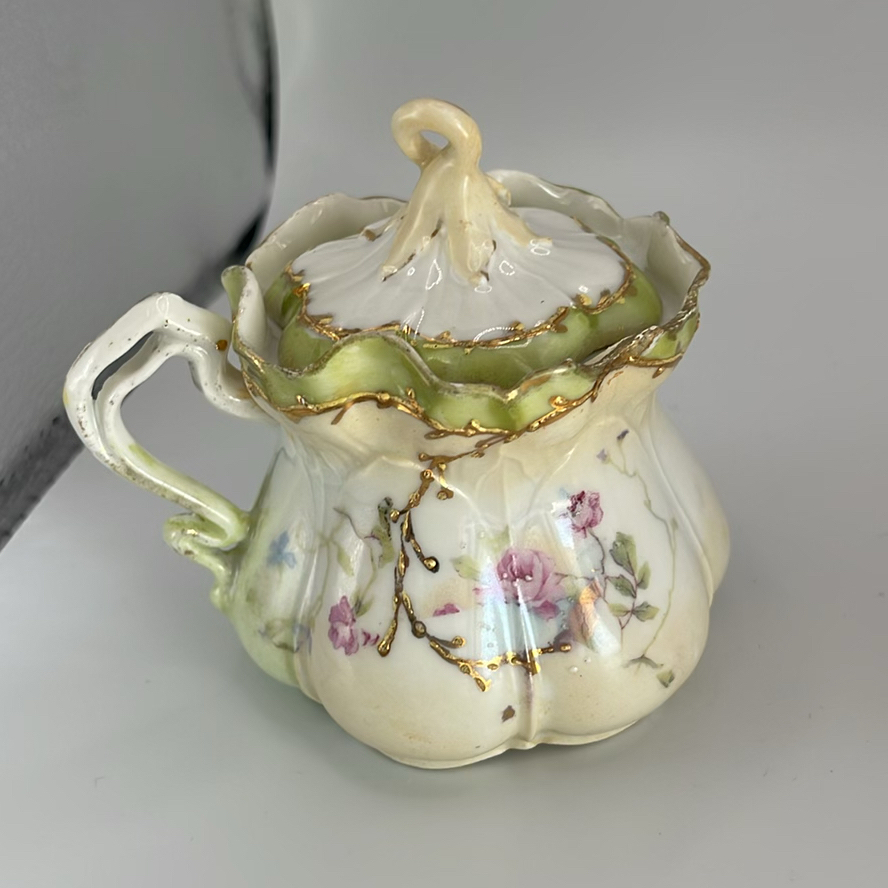 Antique Mustard Pots (7) And Sterling Spoon - image 24 of 27