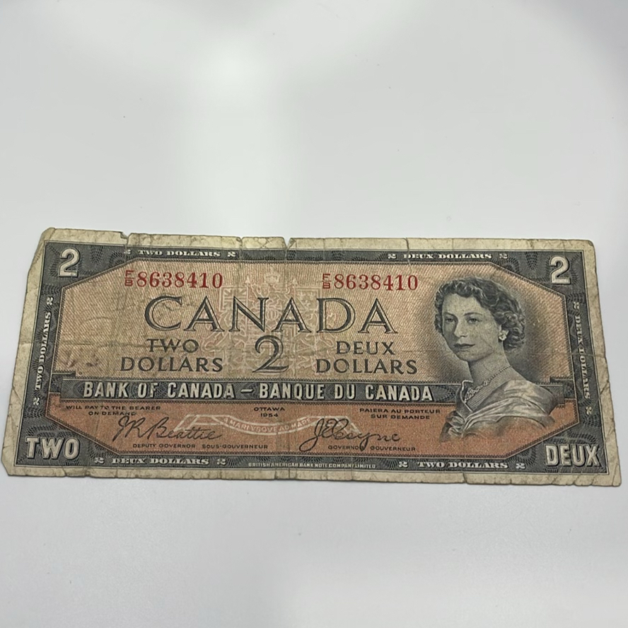 Canadian Vintage $2 Bills - image 2 of 17