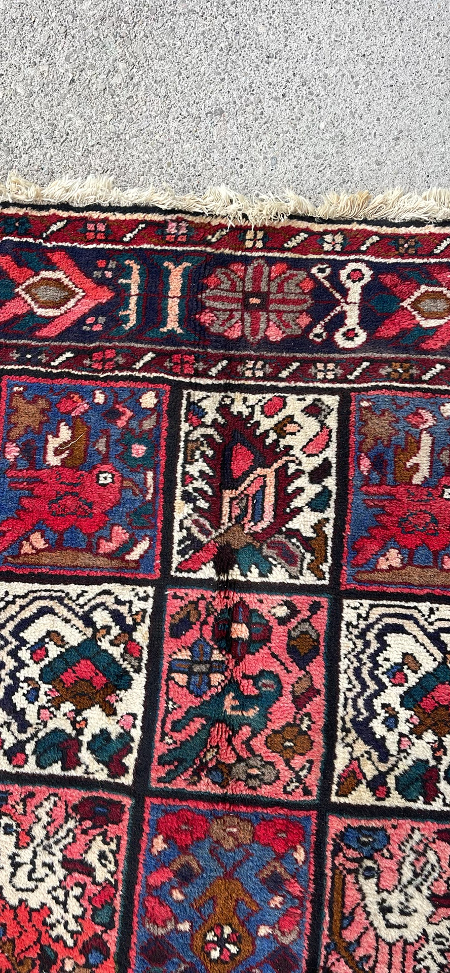 Vintage Persian Bakhtiari Rug - image 7 of 11