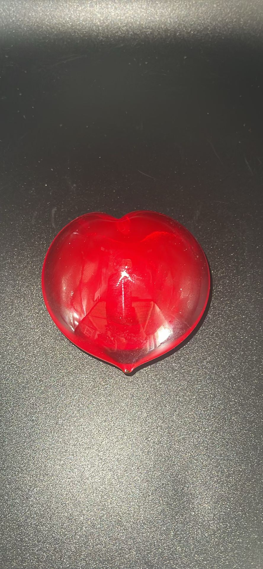 Baccarat Red Puffy Heart Paperweight - image 1 of 7