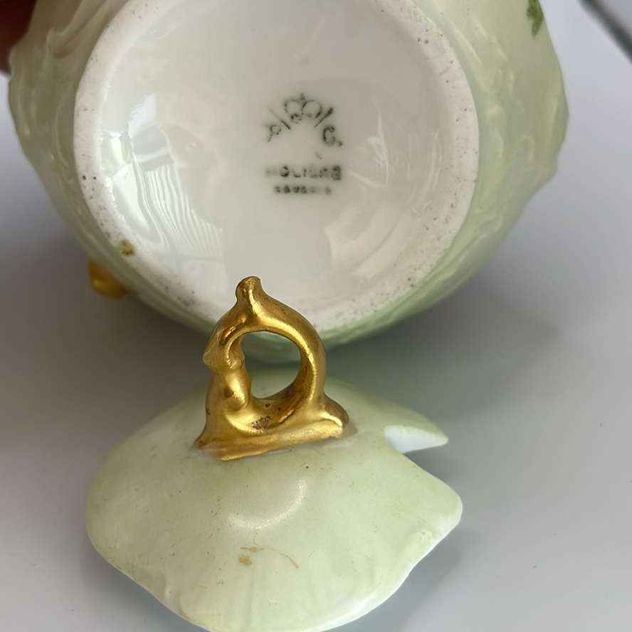 Antique Mustard Pots (7) And Sterling Spoon - image 11 of 27