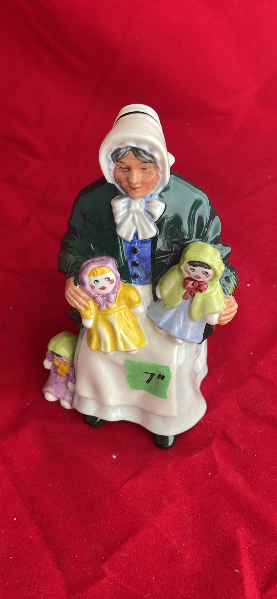 Royal Doulton Silks And Ribbons HN2017 And The Rag Doll Seller HN2944 - image 7 of 12