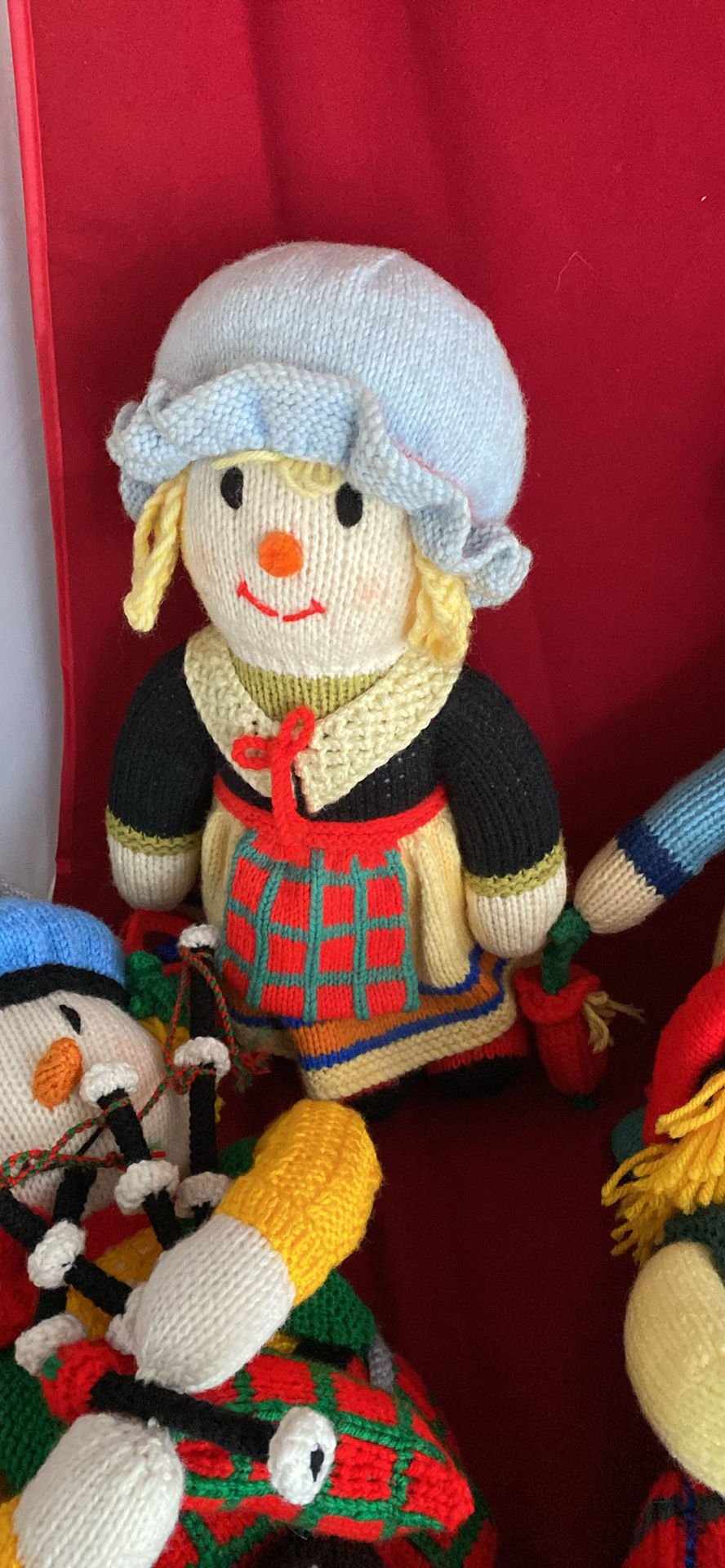 Handmade Hand knitted Dolls - image 7 of 18