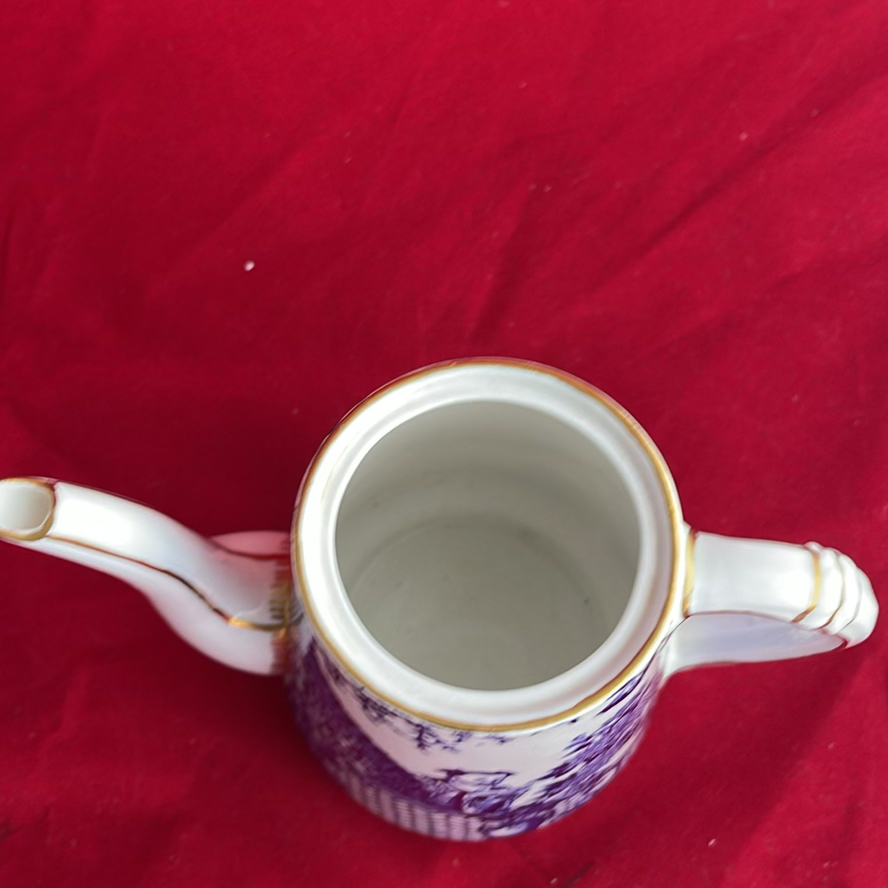 Royal Crown Derby Teapot, Coffeepot And Cream And Sugar In Mikado Pattern - image 11 of 23