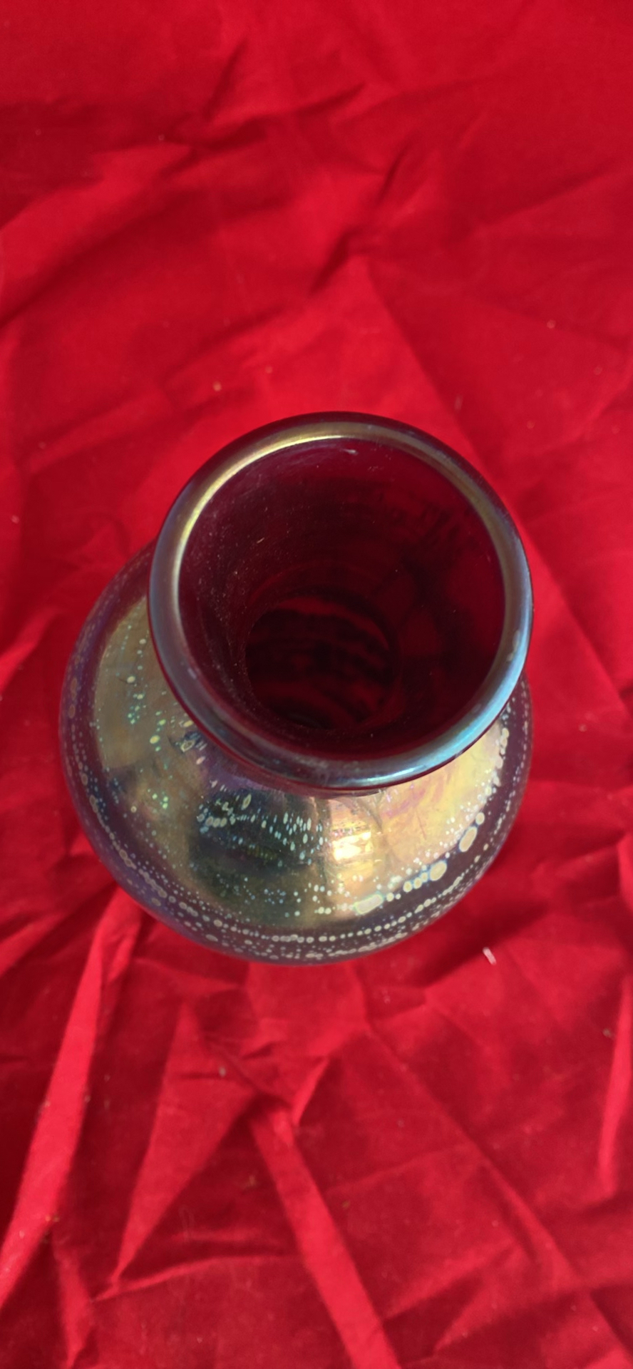 Jamie Sherman Large Vase, Robert Held Art Glass Vase And Blue Candlestick - image 13 of 15