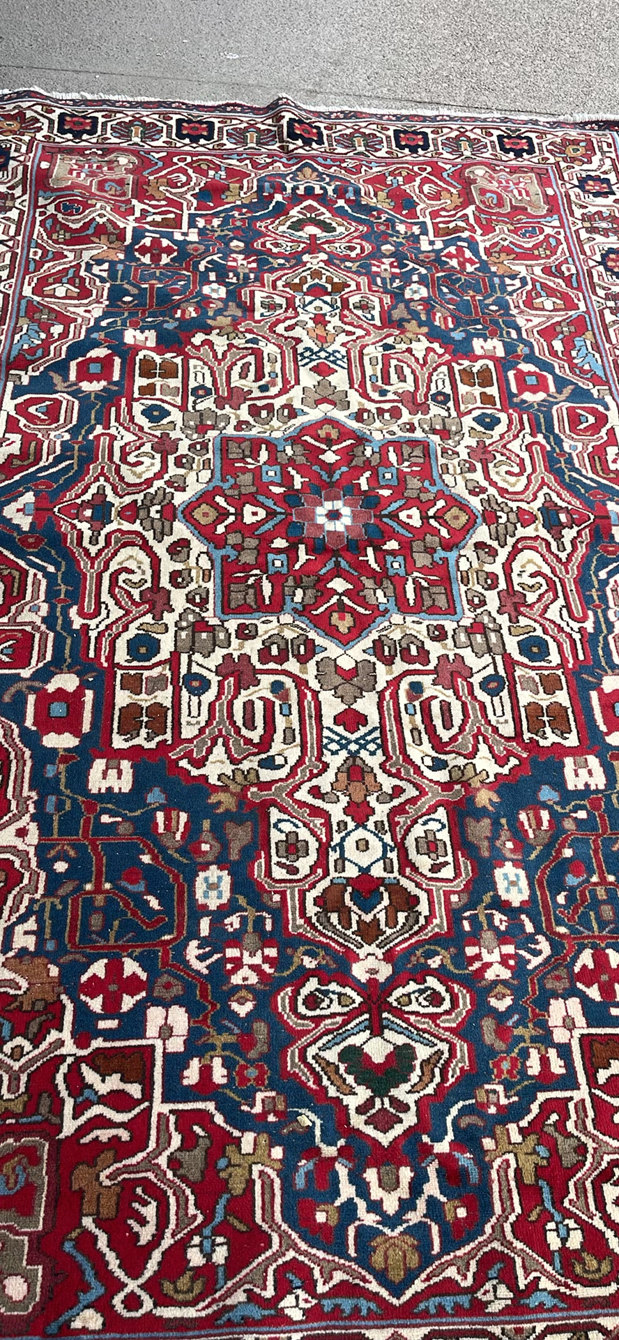 Vintage Persian Heriz Rug - image 3 of 8