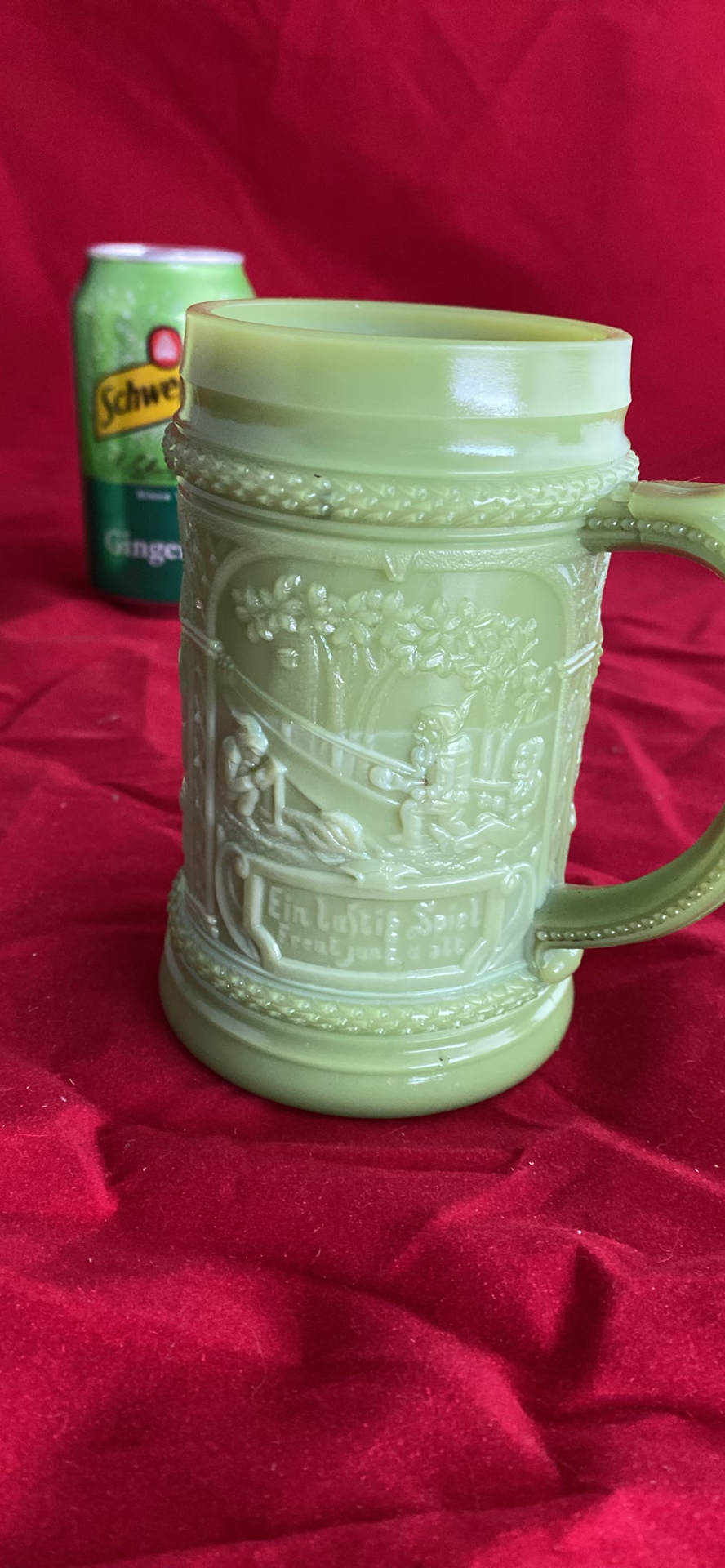 Slag Glass Beer Steins And Pitcher Stein - image 9 of 16