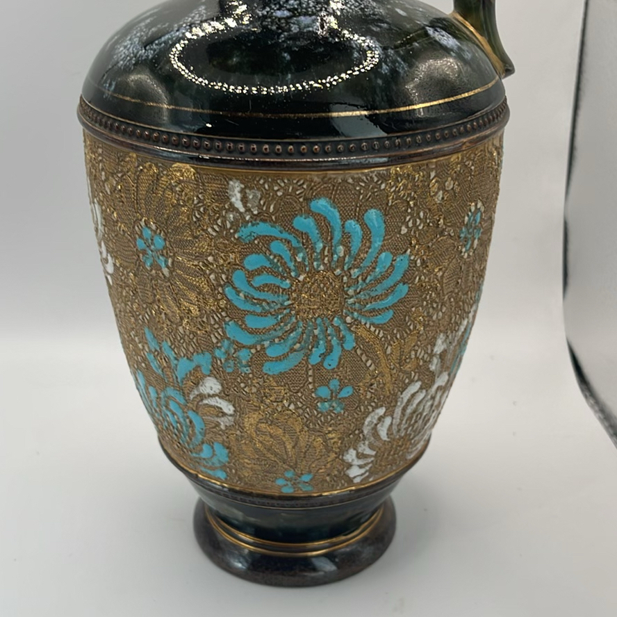 Antique Royal Doulton Lambeth And Burslem Pieces - image 6 of 13