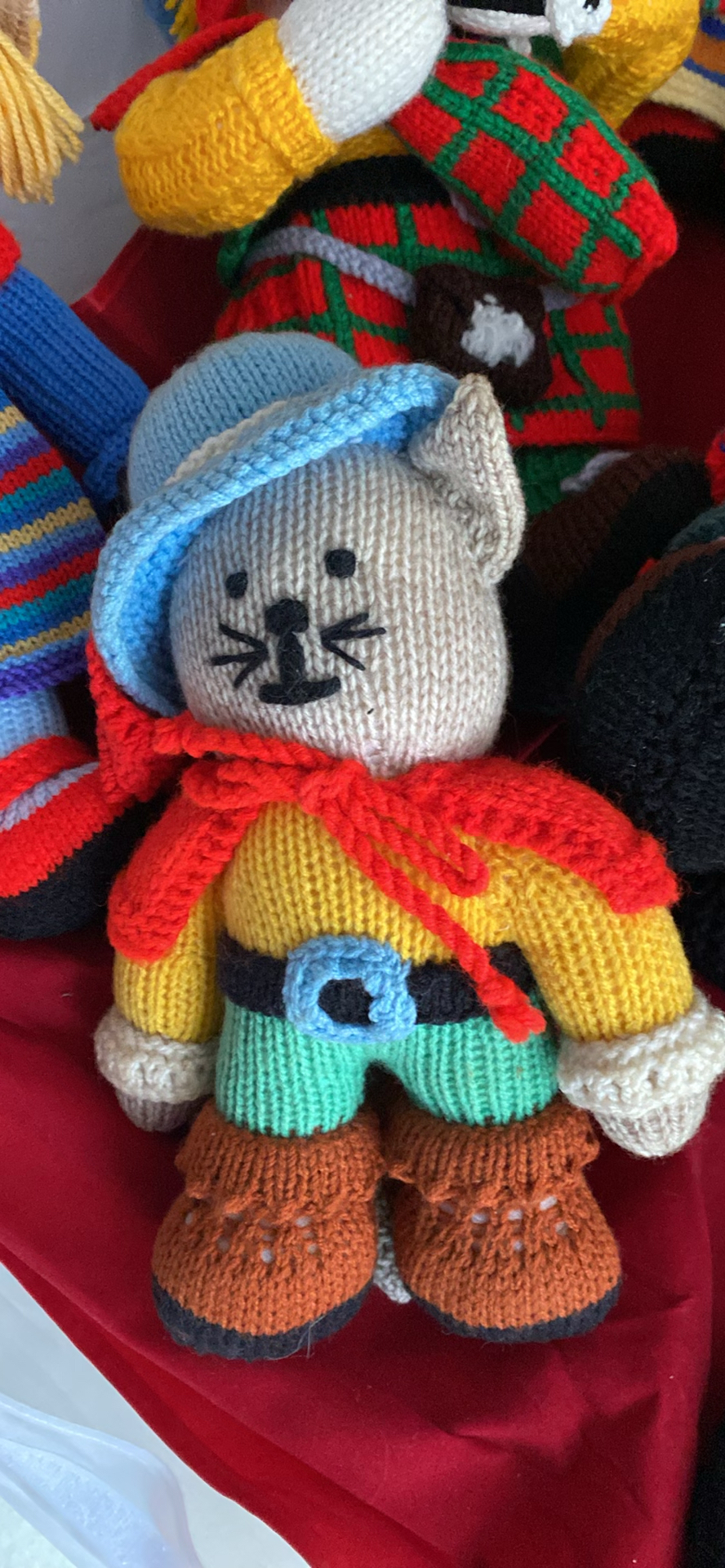 Handmade Hand knitted Dolls - image 3 of 18