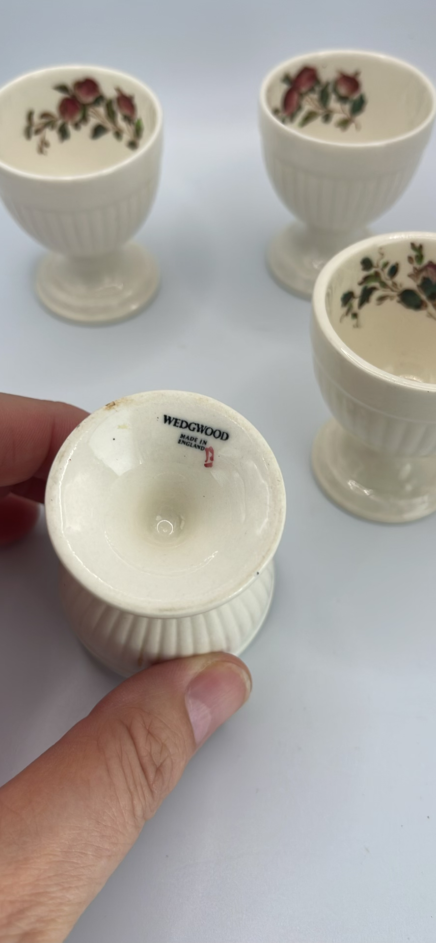 Wedgwood Set Of 4 Egg Cups - image 3 of 5