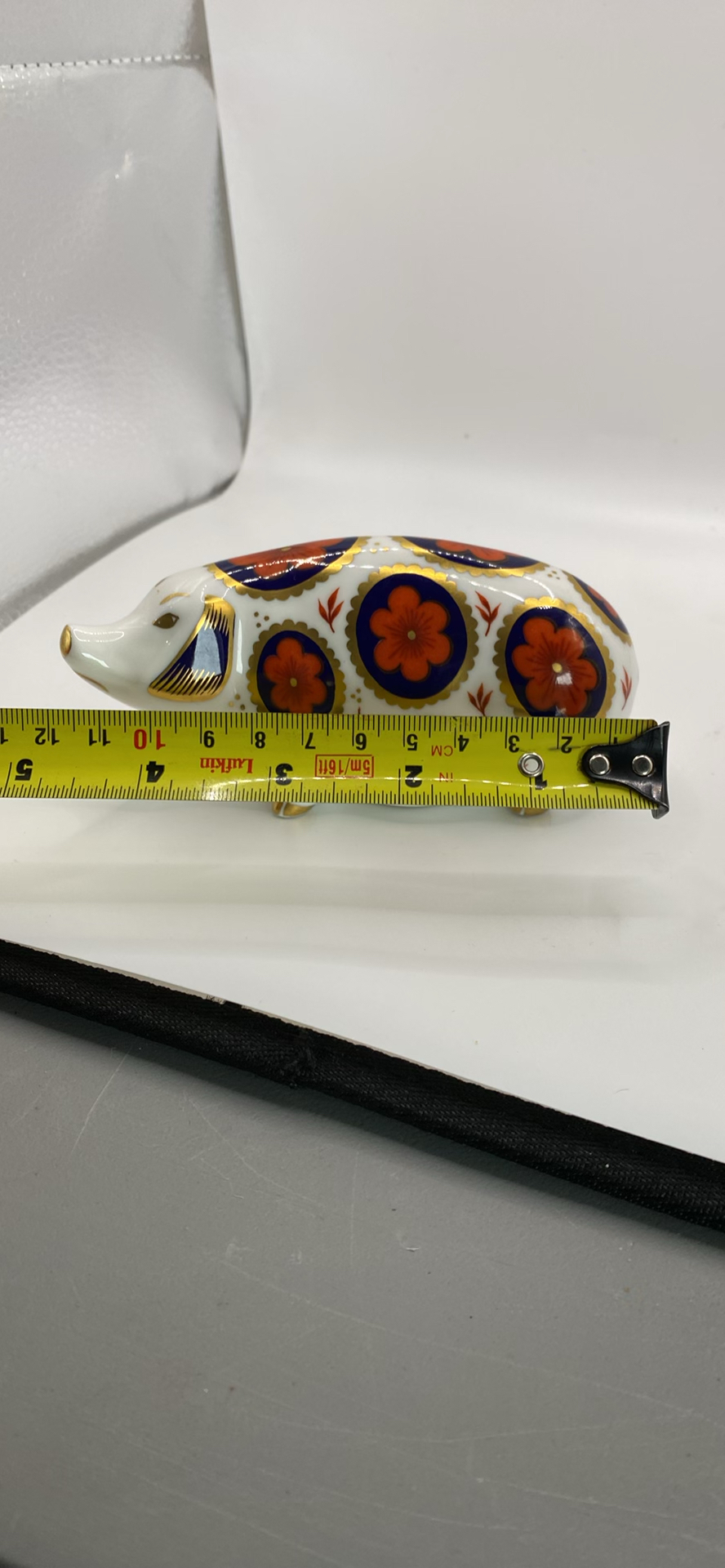 Royal Crown Derby Imari Pig Paperweight - image 2 of 9