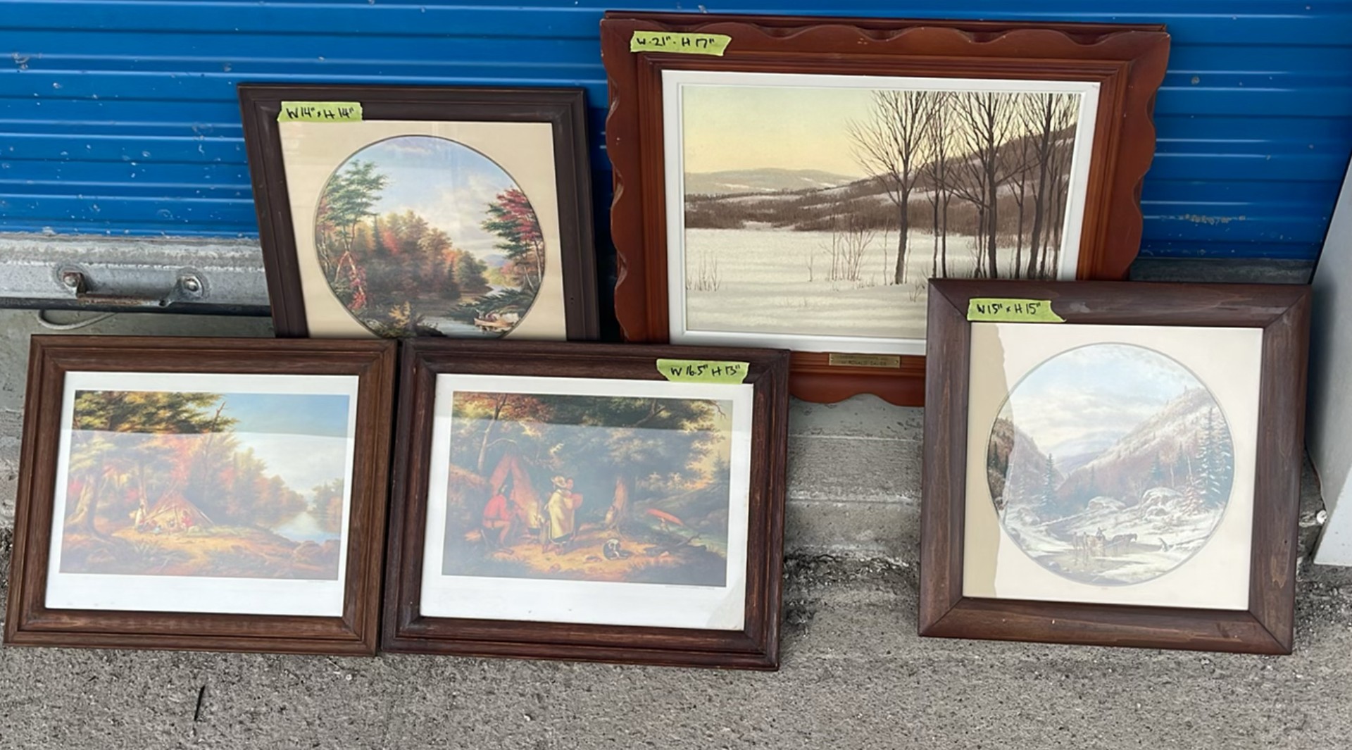 5 pcs of Art including Ronald Davies  - image 1 of 26