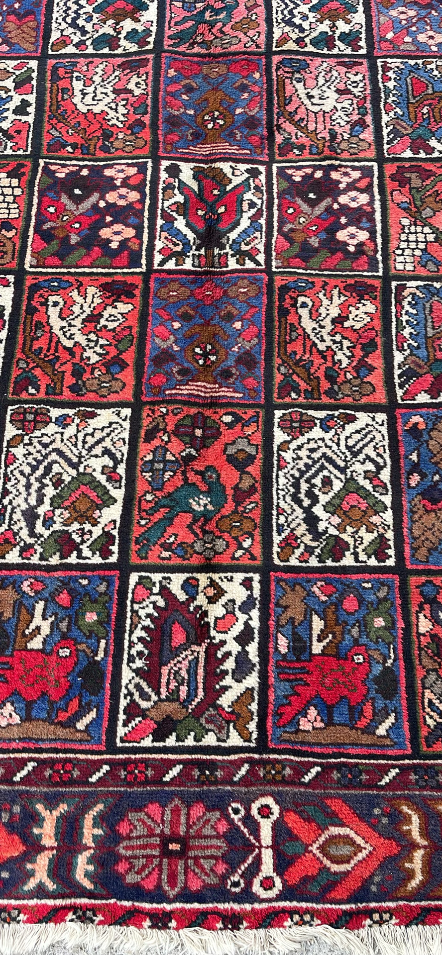 Vintage Persian Bakhtiari Rug - image 5 of 11
