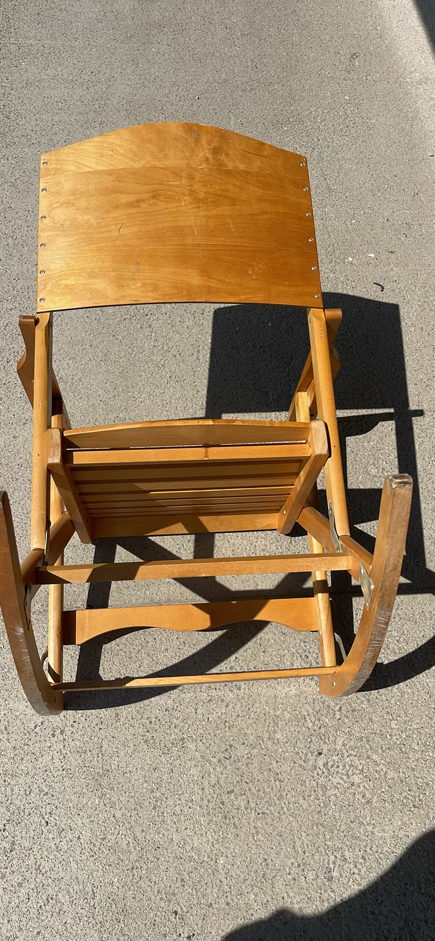 Wooden Rocking Chair - image 9 of 9