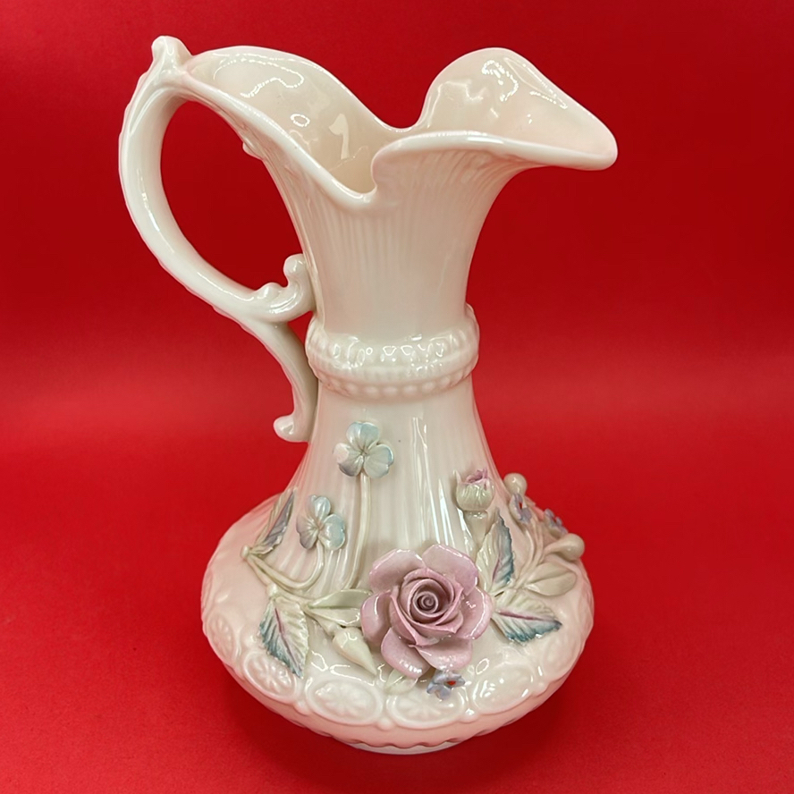 Belleek Vase And Ewer - image 8 of 12