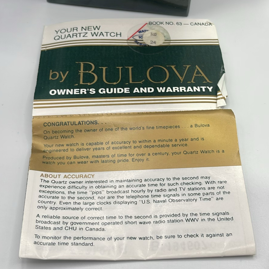 Vintage Bulova Marine Star 92D25 Men's Watch - image 7 of 8