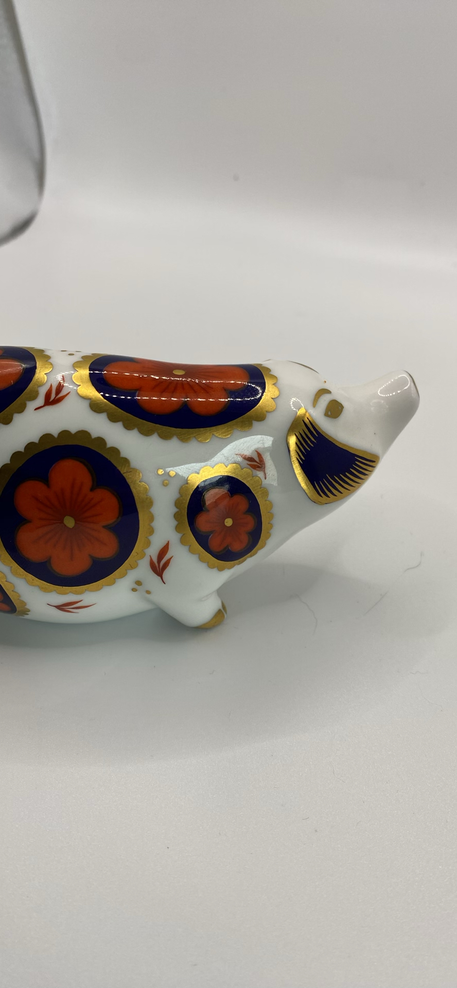 Royal Crown Derby Imari Pig Paperweight - image 6 of 9
