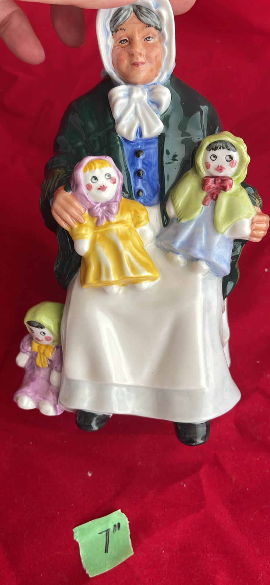 Royal Doulton Silks And Ribbons HN2017 And The Rag Doll Seller HN2944 - image 9 of 12