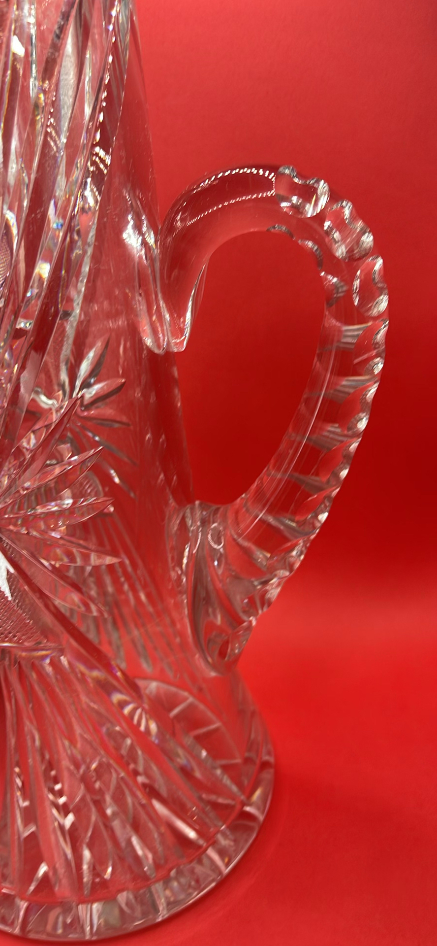 Roden Brothers Crystal Pitcher - image 3 of 6