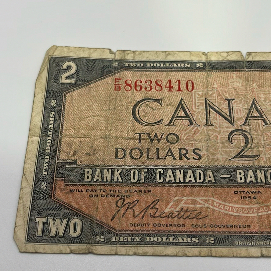 Canadian Vintage $2 Bills - image 5 of 17