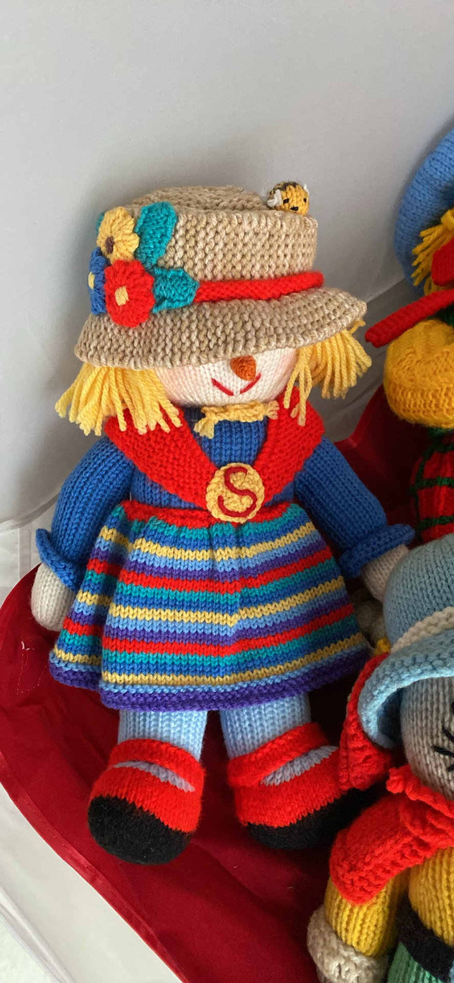 Handmade Hand knitted Dolls - image 2 of 18