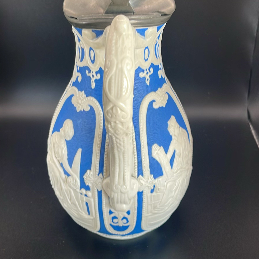 Antique Pitcher And Glasses - image 7 of 22