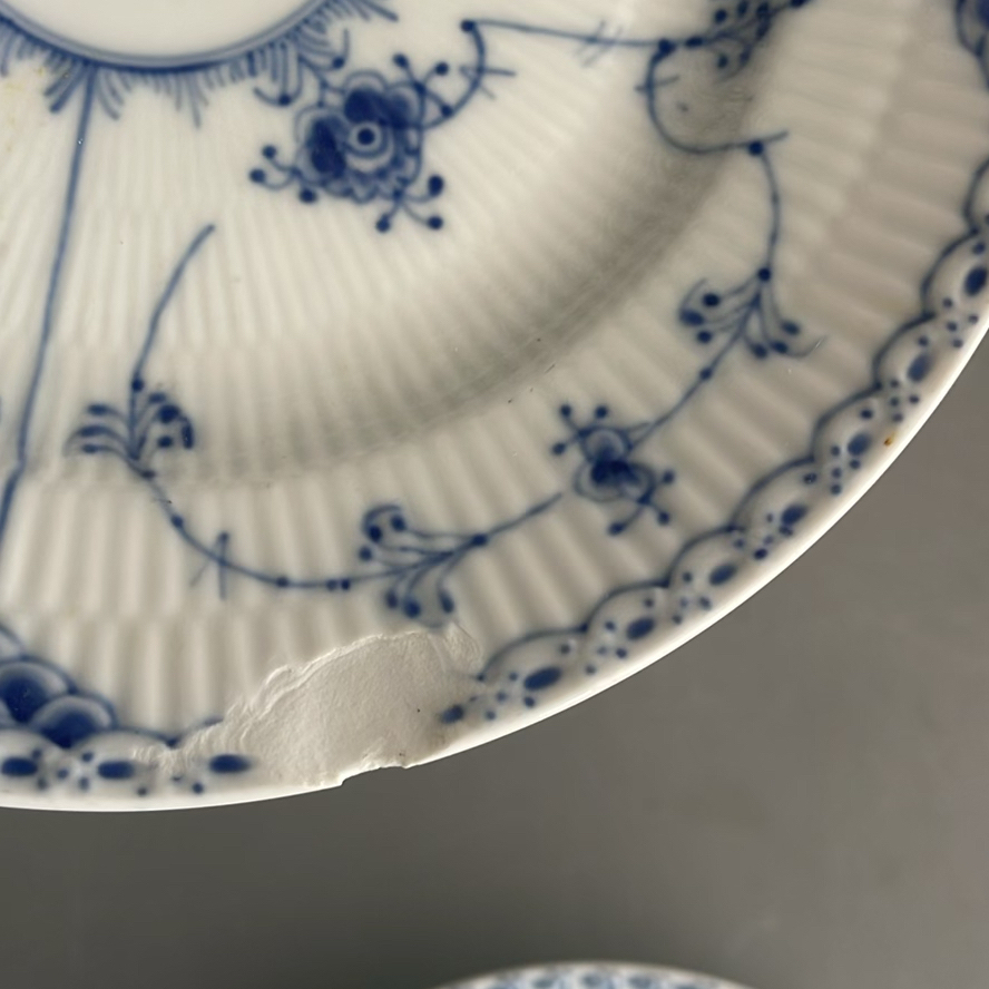 Royal Copenhagen Blue Fluted Half Lace Dinnerware - image 17 of 28