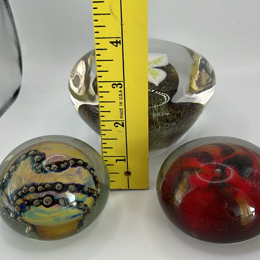 3 Paperweights-Karl Schantz, Andrew Kuntz And Belanger - image 8 of 16