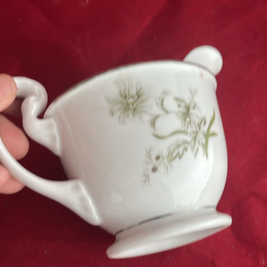 Teacup And Saucers And Cream And Sugar - image 6 of 15