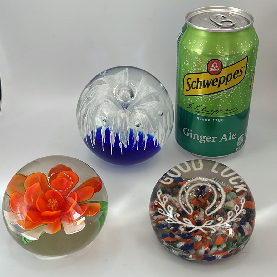 3 Paperweights - image 2 of 12