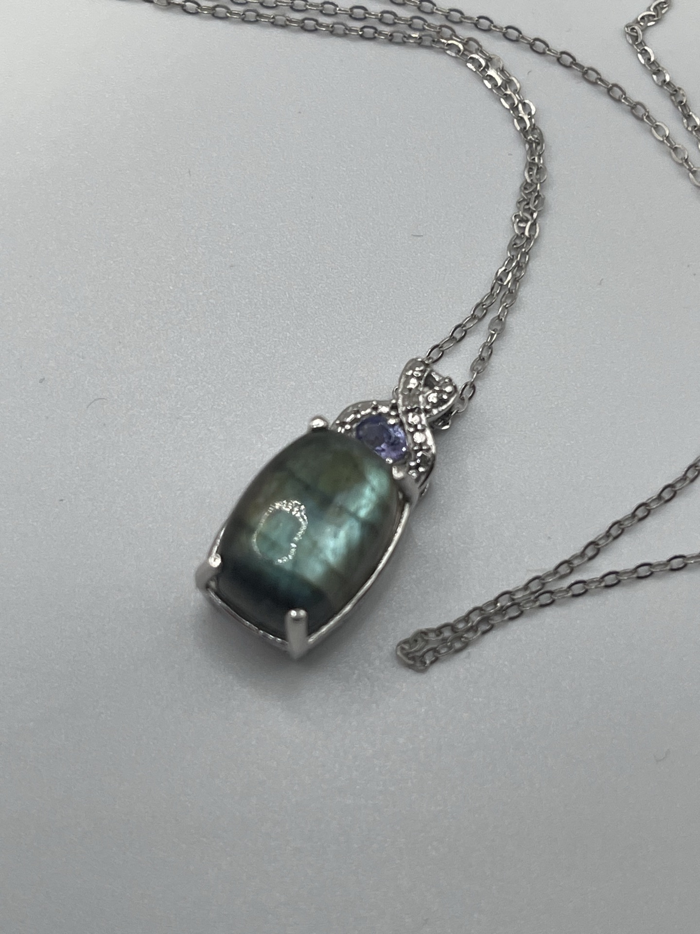 Chrysos 925 Silver Necklace And Pendant - image 13 of 13