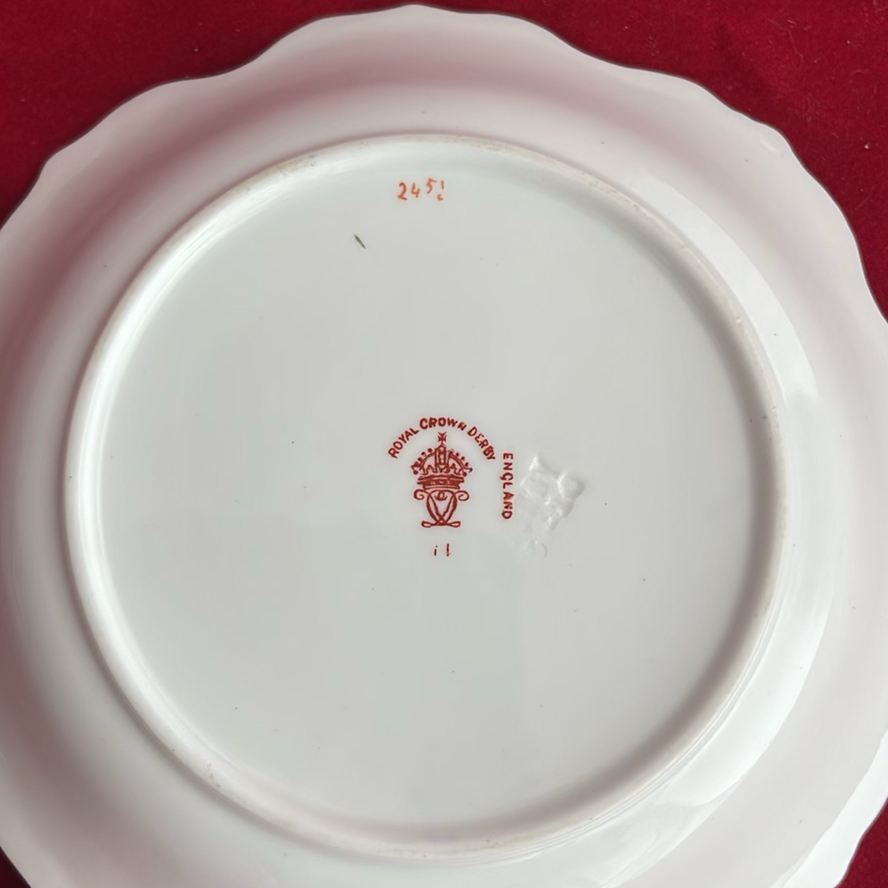 Antique Royal Crown Derby 4 Pcs Imari Pattern - image 16 of 18